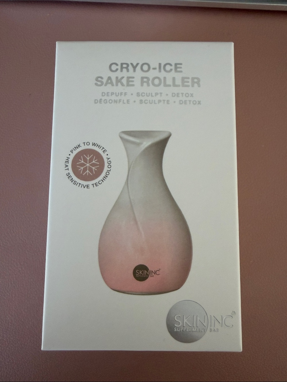 Cryo-Ice Sake Roller in Pink/White